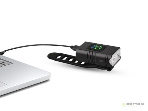 Lampka na rower rowerowa led t6 przód tył usb aku Lampka na rower rowerowa led t6 przód tył usb aku