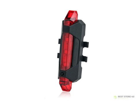 Lampka na rower rowerowa led t6 przód tył usb aku Lampka na rower rowerowa led t6 przód tył usb aku