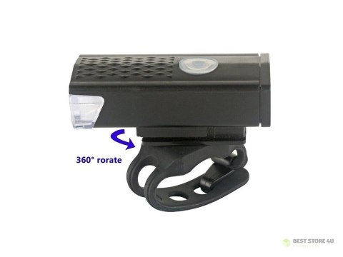 Lampka rowerowa led zestaw tył przód usb na rower Lampka rowerowa led zestaw tył przód usb na rower