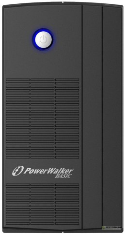 PowerWalker 10121071 zasilacz UPS Technologia line-interactive 1 kVA 600 W 3 x gniazdo sieciowe