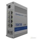 Switch Teltonika TSW200 x RJ45 1000Mb/s PoE+, 2x SFP, 240W