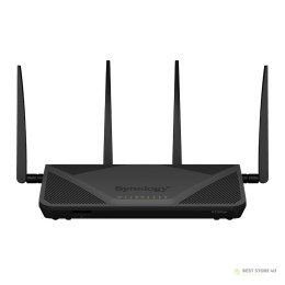 Synology Router RT2600ac, WiFi 5, IEEE 802.11a/b/g/n/ac, 3x 1GbE + 4x 1GbE(Dual WAN), 1xUSB 3.0, 1xUSB 2.0, 1x SD card reader