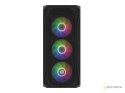FURY OBUDOWA KOMPUTEROWA FURY SHOBO SH4F RGB MIDI Z OKNEM CZARNA