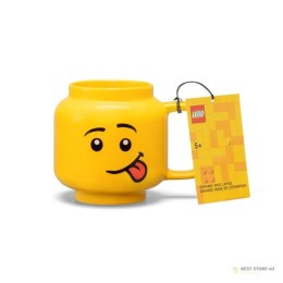 Kubek ceramiczny mała głowa LEGO® 255 ml, kolor żółty