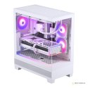 Okna ze szkła hartowanego Phanteks XT View, D-RGB - białe