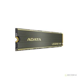 ADATA | LEGEND 840 | 512 GB | SSD form factor M.2 2280 | Interface SSD PCIe Gen4x4 | Prędkość odczytu 5000 MB/s | Prędkość zapis