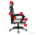 Fotel gamingowy Huzaro Combat 5.0 White