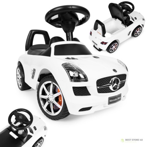 Jeździk, pchacz dla dzieci Mercedes SLS AMG biały Jeździk, pchacz dla dzieci Mercedes SLS AMG biały