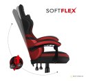 Fotel gamingowy Huzaro Force 4.4 Red Mesh