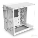 NZXT OBUDOWA KOMPUTEROWA NZXT OBUDOWA H6 FLOW MIDI TOWER Z OKNEM BIAŁA