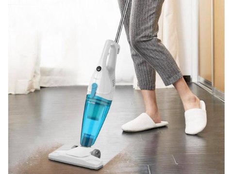 Odkurzacz pionowy bezworkowy ręczny hepa 600w 2w1