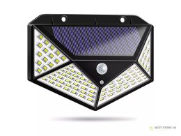 Lampa solarna 100 led z czujnikiem zmierzchu ruchu