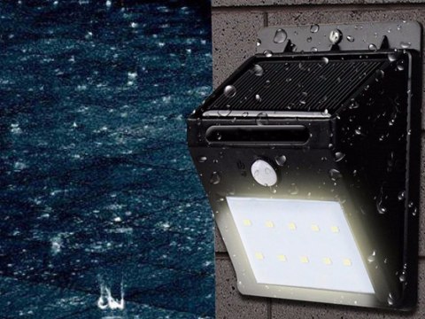Lampa solarna 30 led smd czujnik ruchu zmierzchu