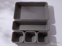 ZESTAW PLASTIKOWYCH ORGANIZERÓW 8SZT (48)