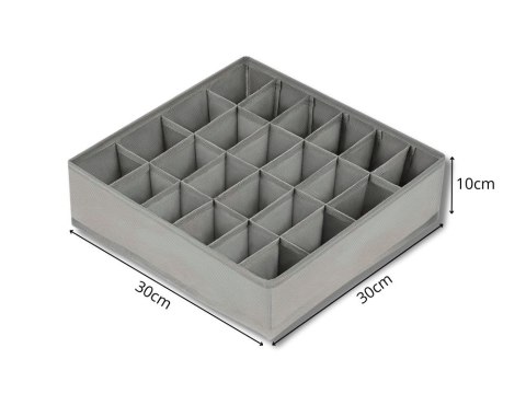 POJEMNIK NA BIELIZNĘ 24 30075 SZARY (144)