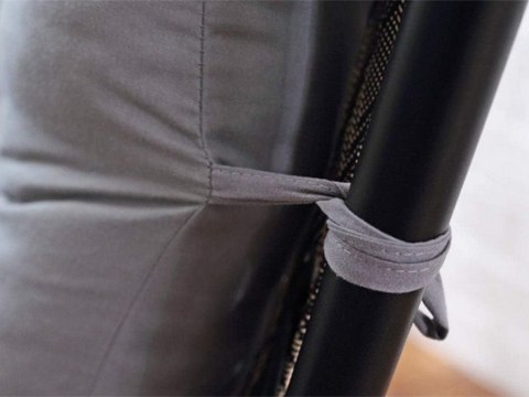 Poduszka na leżak ogrodowy duża pikowana 170x50 cm