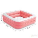 Basen brodzik dla dzieci pompowany 57100 Jasny Róż - INTEX