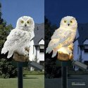 Lampa ogrodowa solarna - sowa Gardlov 23847