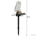 Lampa ogrodowa solarna - sowa Gardlov 23847