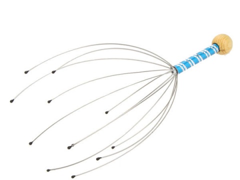 Ręczny masażer do głowy relaksujący ajurwedyjski