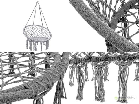 Hamak fotel wiszący huśtawka bocianie gniazdo huśtawka boho do domu ogrodu Hamak fotel wiszący huśtawka bocianie gniazdo huśtawka boho do domu ogrodu