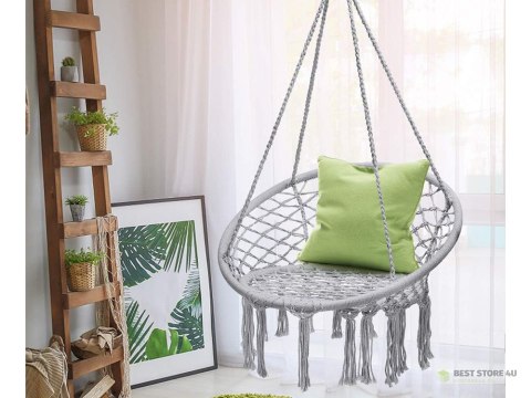 Hamak fotel wiszący huśtawka bocianie gniazdo huśtawka boho do domu ogrodu Hamak fotel wiszący huśtawka bocianie gniazdo huśtawka boho do domu ogrodu