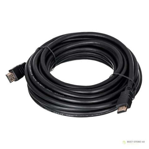 Kabel Lanberg CA-HDMI-10CC-0075-BK (HDMI M - HDMI M; 7,5m; kolor czarny) Kabel Lanberg CA-HDMI-10CC-0075-BK (HDMI M - HDMI M; 7,5m; kolor czarny)