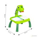 Projektor tablica do rysowania dinozaur 12 flamastrów 24 wzory