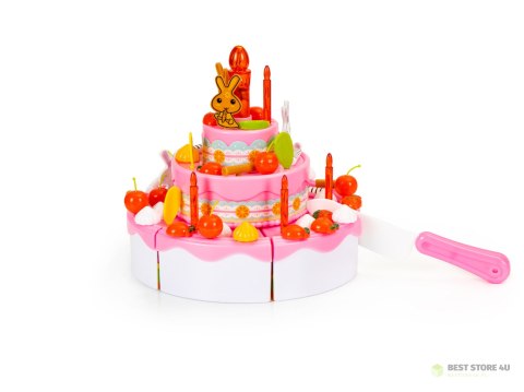 Tort do krojenia zestaw urodziny przyjęcie 125 el Tort do krojenia zestaw urodziny przyjęcie 125 el