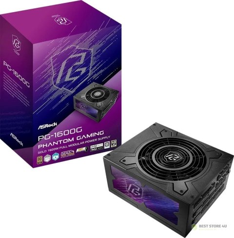 Zasilacz ASRock PHANTOM GAMING 1600W 80 Plus Gold