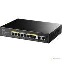 Switch CUDY GS1010PE 8-Port Gigabit PoE+ 120W 2xGbE Uplink