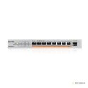 Switch Zyxel XMG-108HP 9p PoE (PoE++: 8) 100W Unmanaged Multigigabit