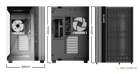 OBUDOWA BE QUIET! Light Base 600 LX Black OBUDOWA BE QUIET! Light Base 600 LX Black