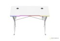 Biurko gamingowe Huzaro Hero 1.7 RGB White