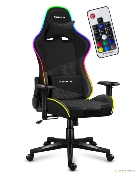 Fotel gamingowy Huzaro Force 6.2 Black RGB Fotel gamingowy Huzaro Force 6.2 Black RGB