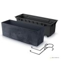 Doniczka z hakami Urbi Case Beton Effect DUC600EW antracyt