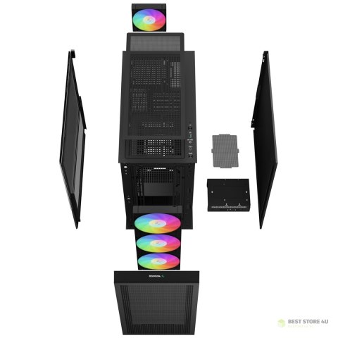 Obudowa DeepCool CH560 ARGB BK Obudowa DeepCool CH560 ARGB BK