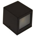 Oprawa elewacyjna LED Double 2*5W 4000K czarna IP5