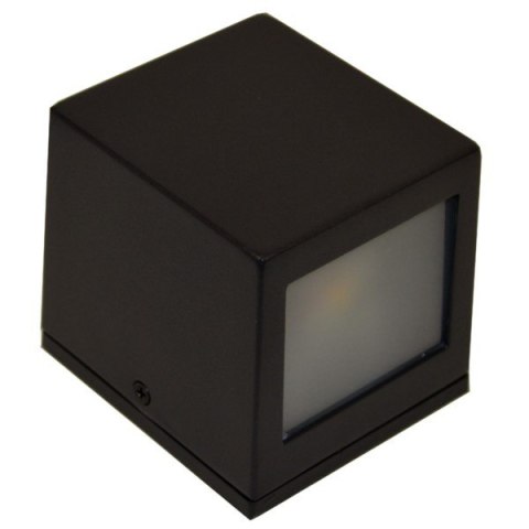 Oprawa elewacyjna LED Double 2*5W 4000K czarna IP5