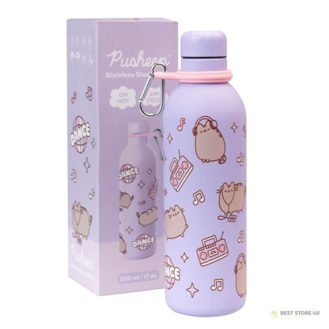 Pusheen - Butelka termiczna ze stali nierdzewnej z kolekcji Moments 500 ml Pusheen - Butelka termiczna ze stali nierdzewnej z kolekcji Moments 500 ml