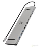 Stacja dokująca IcyBox USB-C -> HDMI/VGA/USB-A/USB-C/3,5mm
