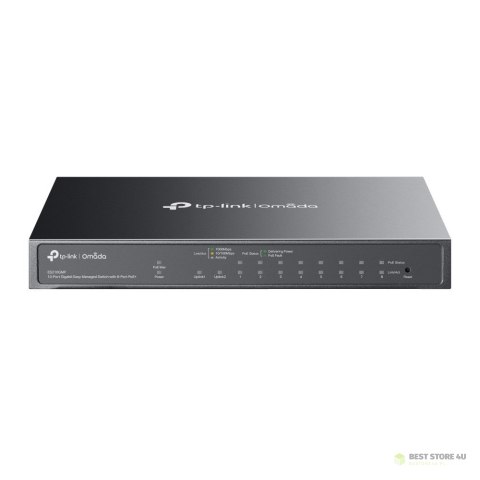 Switch TP-LINK ES210GMP Omada 10-Port Gigabit Easy Managed Switch with 8-Port PoE+ Switch TP-LINK ES210GMP Omada 10-Port Gigabit Easy Managed Switch with 8-Port PoE+