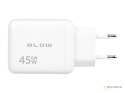 76-029# Ładowarka sieciowa gniazdo usb + usb-c pd 45w gan