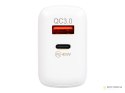76-029# Ładowarka sieciowa gniazdo usb + usb-c pd 45w gan