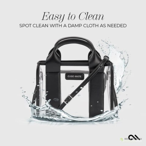 Case-Mate Micro Tote Bag - Wodoodporna torba na ramię (Black/Clear) Case-Mate Micro Tote Bag - Wodoodporna torba na ramię (Black/Clear)