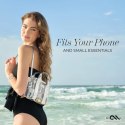 Case-Mate Micro Tote Bag - Wodoodporna torba na ramię (Silver Chrome/Clear)