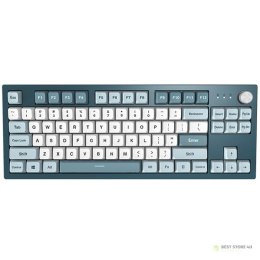 Montech MKey TKL klawiatura Gaming USB Ciemny Szary, Jasny Niebieski, Biały