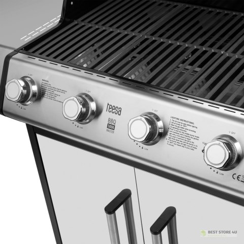Teesa BBQ 5006 MASTER grill gazowy - 5 palników- miejsce na butlę Teesa BBQ 5006 MASTER grill gazowy - 5 palników- miejsce na butlę