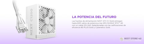 CASE PSU ATX3.1 1200W/C1200 GOLD ATX3.1 NZXT CASE PSU ATX3.1 1200W/C1200 GOLD ATX3.1 NZXT