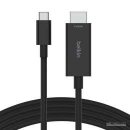 Kabel Belkin Connect USB-C to HDMI 2.1 Cable 2m Black